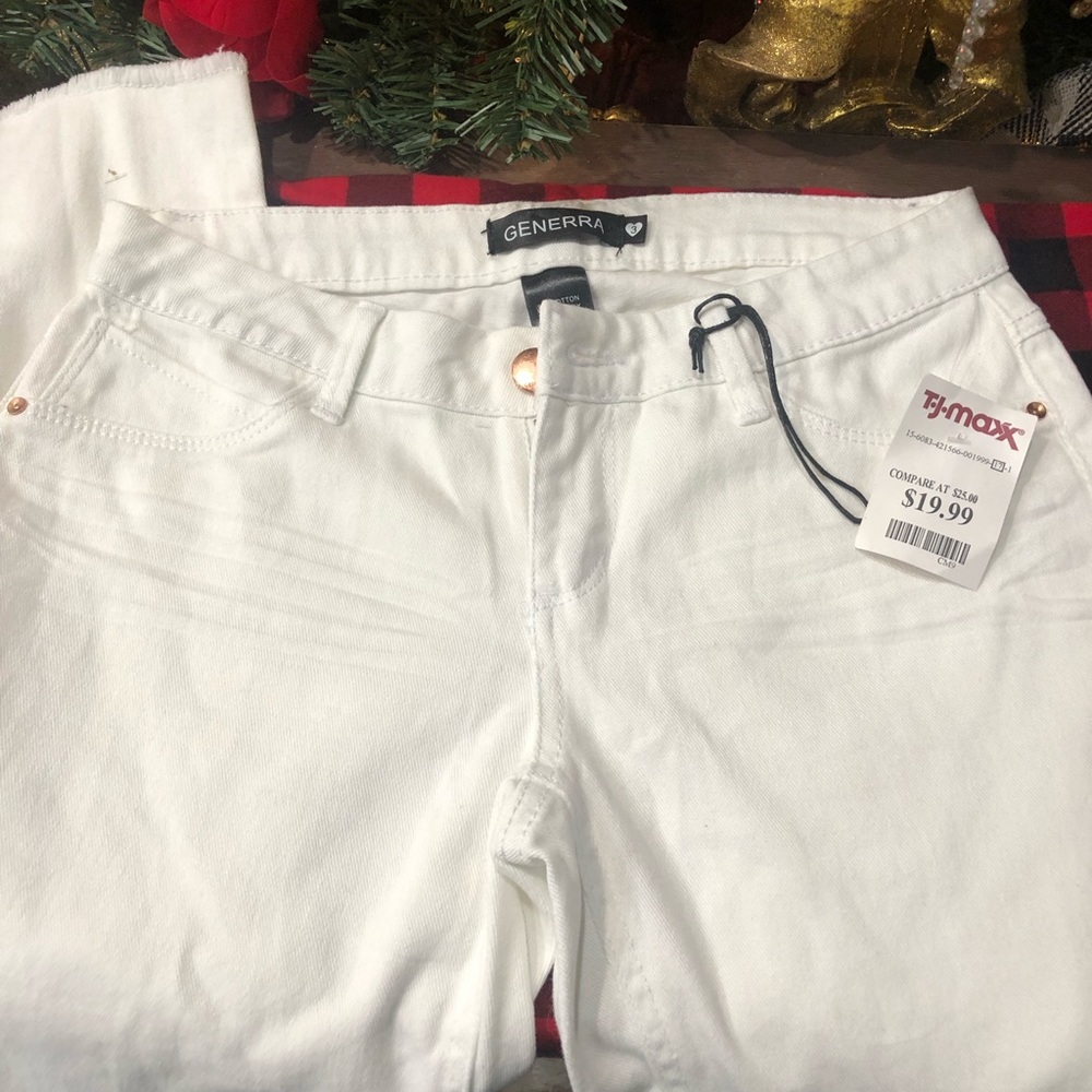 White jeans new!
